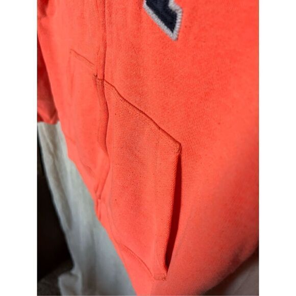 GAP Kids Orange & Blue Full Zip Hoodie Kids Size Medium - Picture 3 of 8